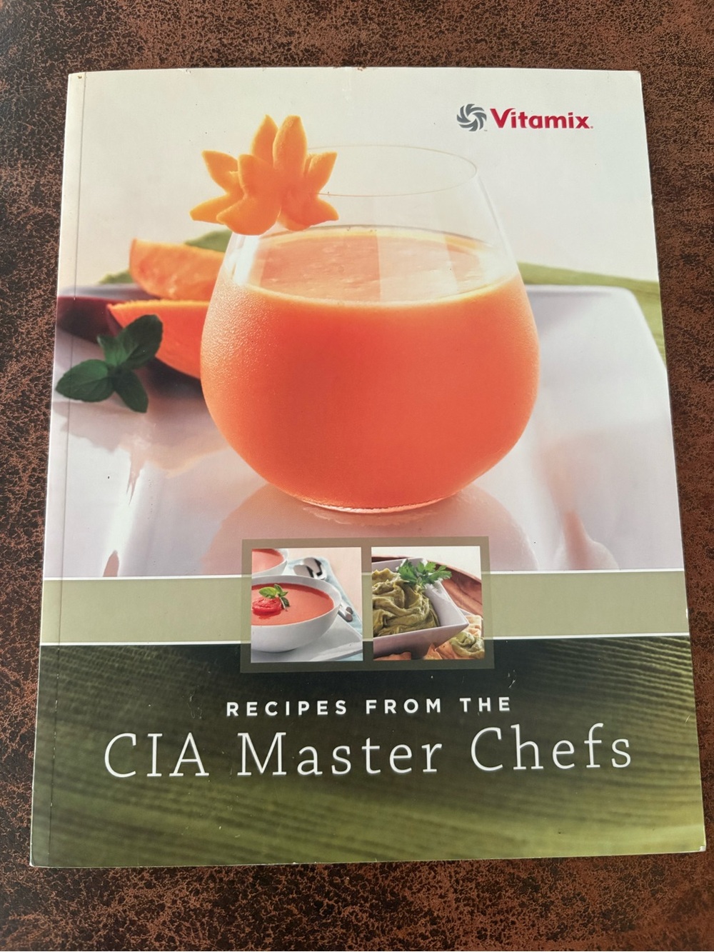 Vitamix CIA Master Chefs Cookbook - Orange Cover